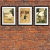 Book Illustration Poster - Peter Rabbit Running to the Gate